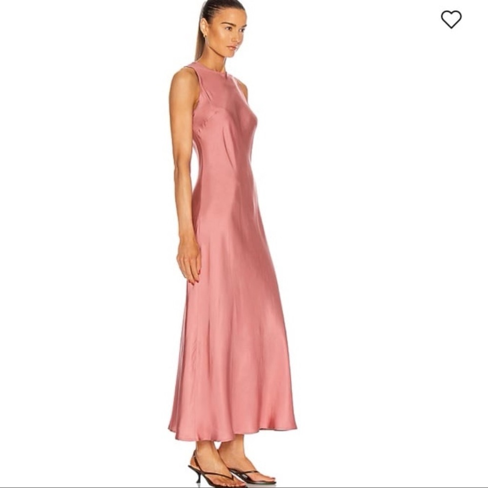 NWT-Asceno Valencia silk maxi dress Sz Large